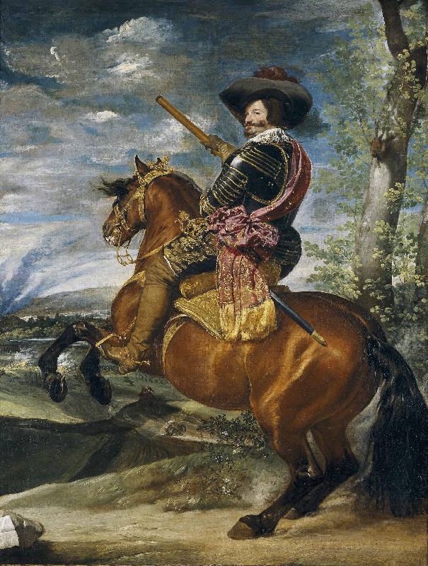 Diego Velazquez Equestrian Portrait of the Count Duke of Olivares Sweden oil painting art